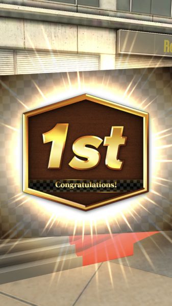 超速GP　レースで1位をとる