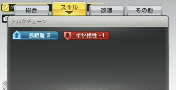 超速GP　トルクチューンスキル