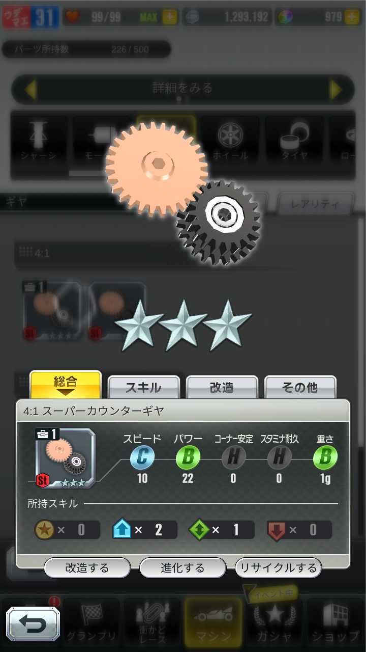 超速GP　スーパーカウンターギヤ