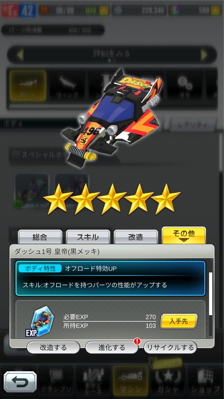 超速GP　オフロード特効ボディ