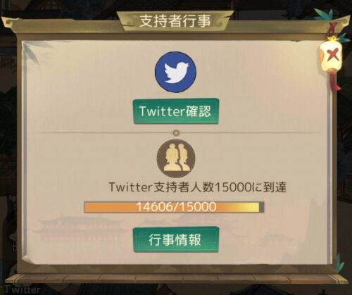 【商人放浪記】支持者行事