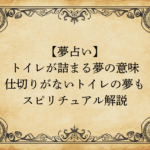 【夢占い】トイレが詰まる夢の意味｜仕切りがないトイレの夢もスピリチュアル解説